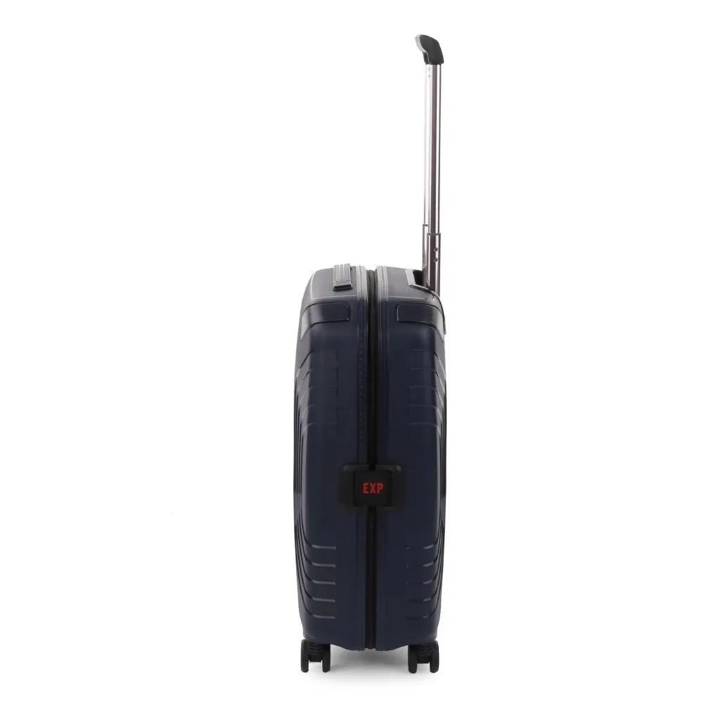 Roncato Ypsilon Carry On 55cm Hardsided Exp Spinner Suitcase Dark Blue