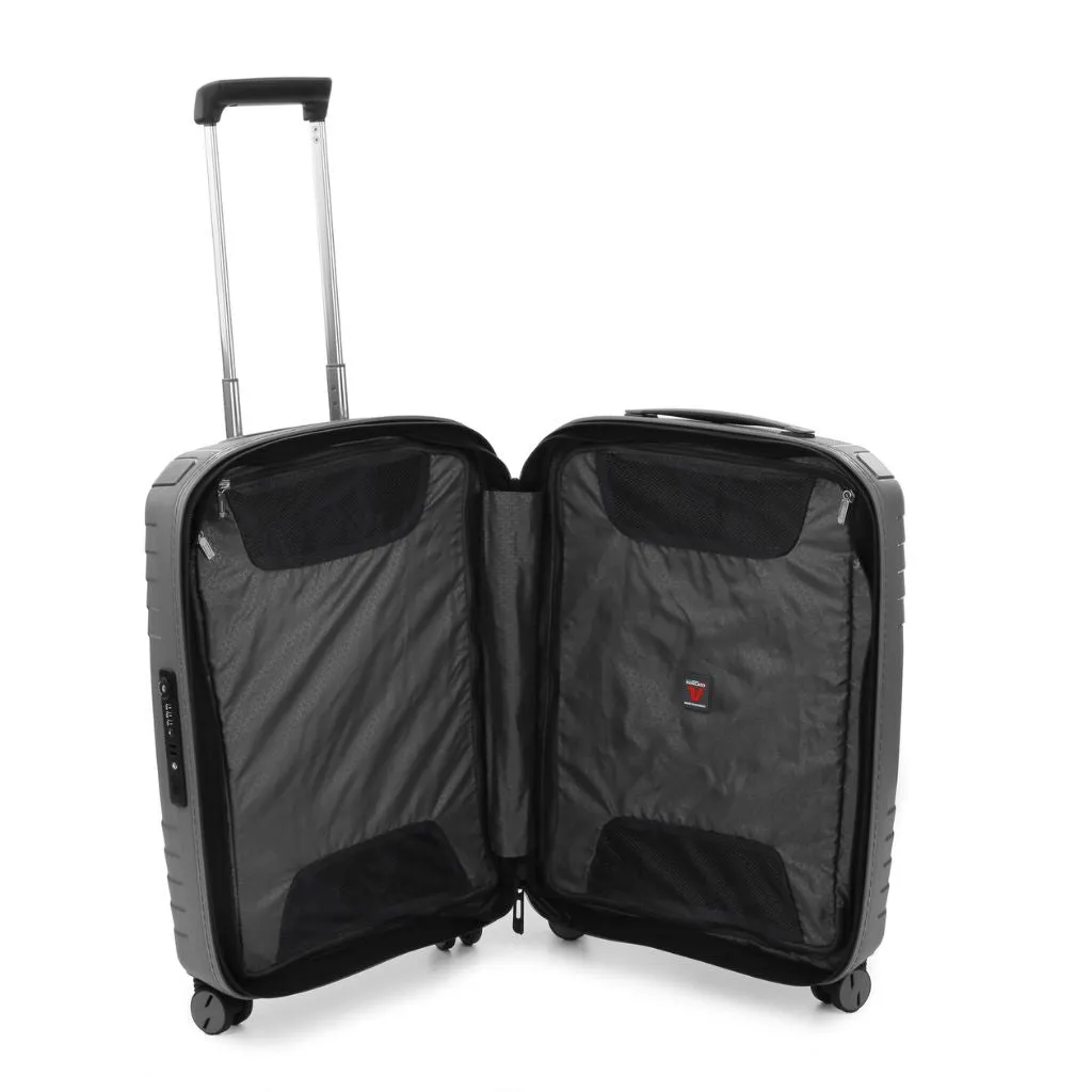 Roncato Ypsilon Carry On 55cm Hardsided Spinner Suitcase Grey