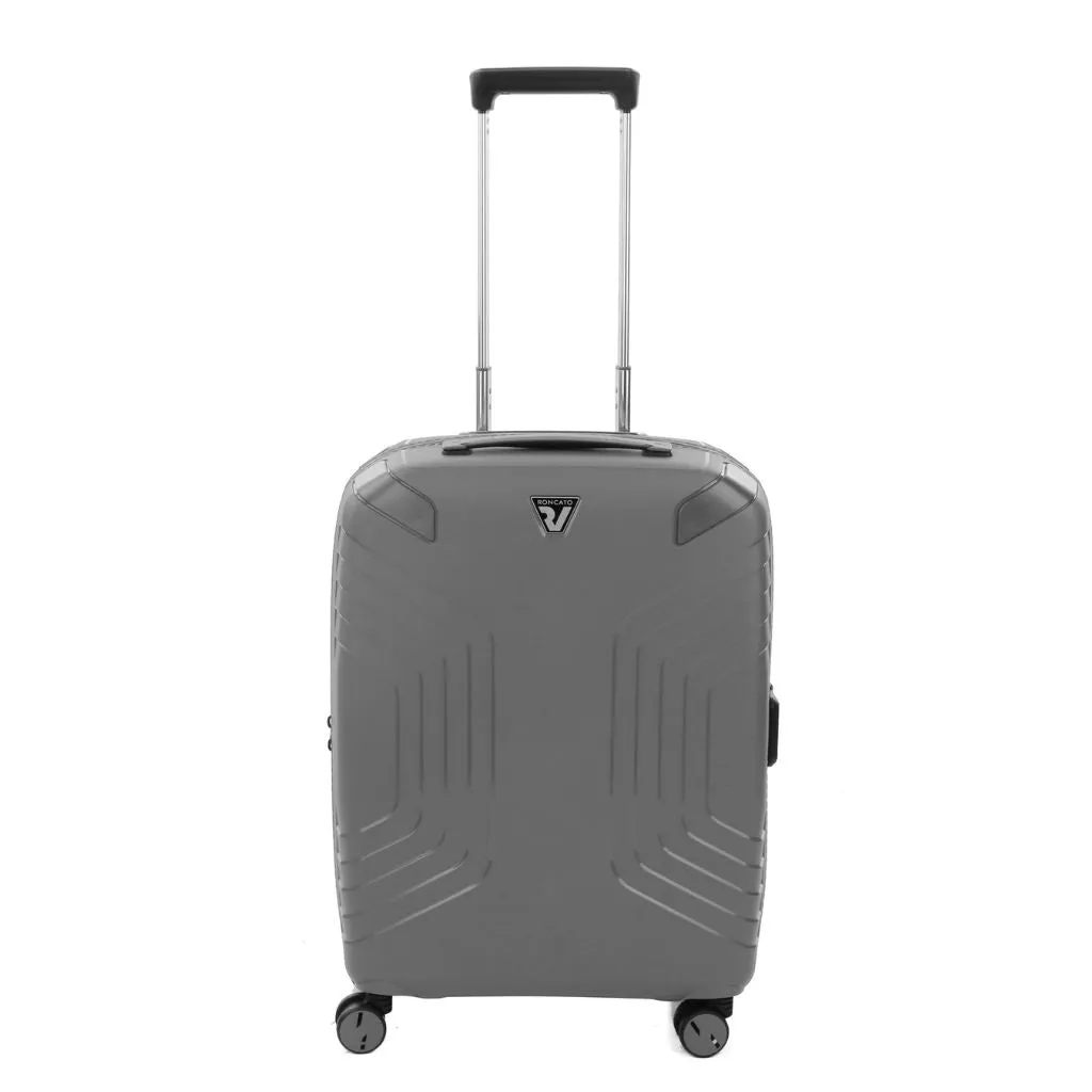 Roncato Ypsilon Carry On 55cm Hardsided Spinner Suitcase Grey