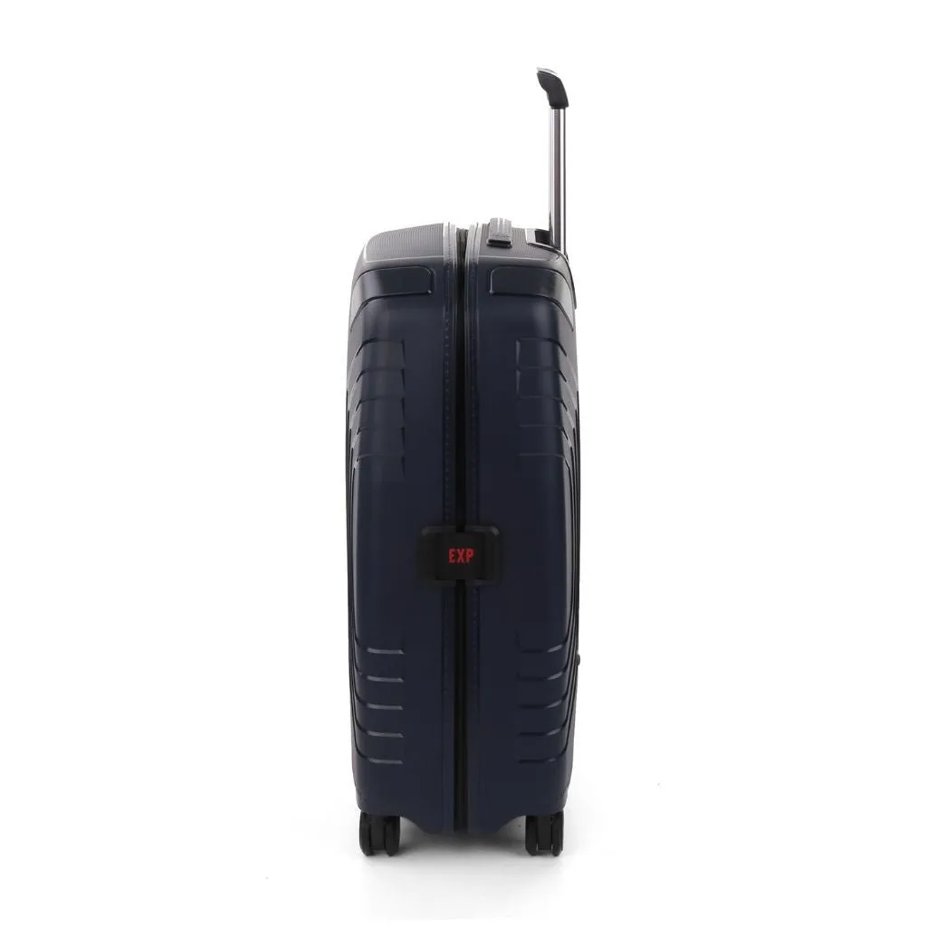 Roncato Ypsilon Hardsided Spinner Suitcase 3pc Set - Dark Blue