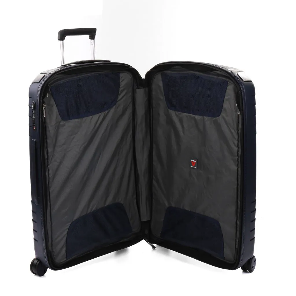 Roncato Ypsilon Hardsided Spinner Suitcase 3pc Set - Dark Blue