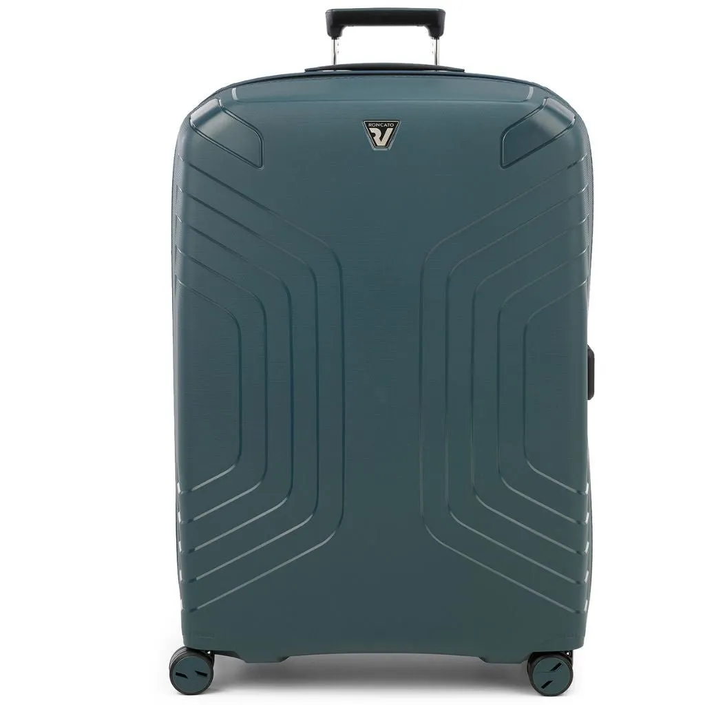 Roncato Ypsilon Hardsided Spinner Suitcase 3pc Set - Green