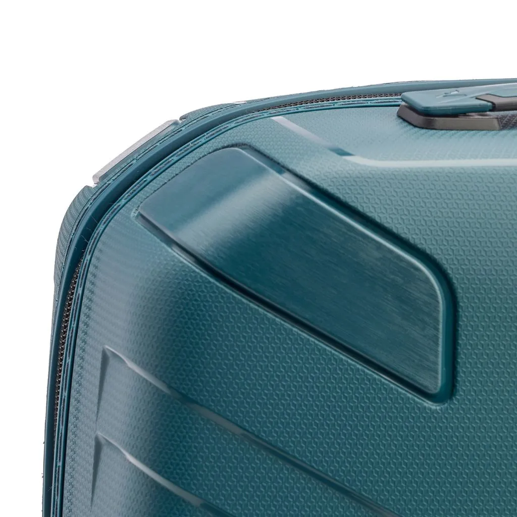 Roncato Ypsilon Hardsided Spinner Suitcase 3pc Set - Green