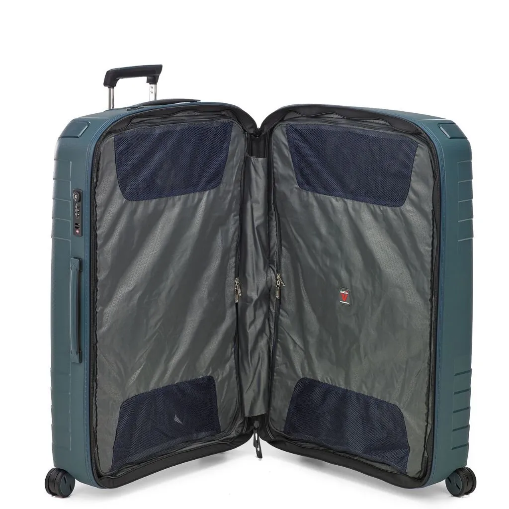 Roncato Ypsilon Hardsided Spinner Suitcase 3pc Set - Green