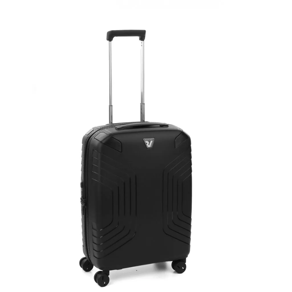 Roncato Ypsilon Hardsided Spinner Suitcase Duo Set - Black