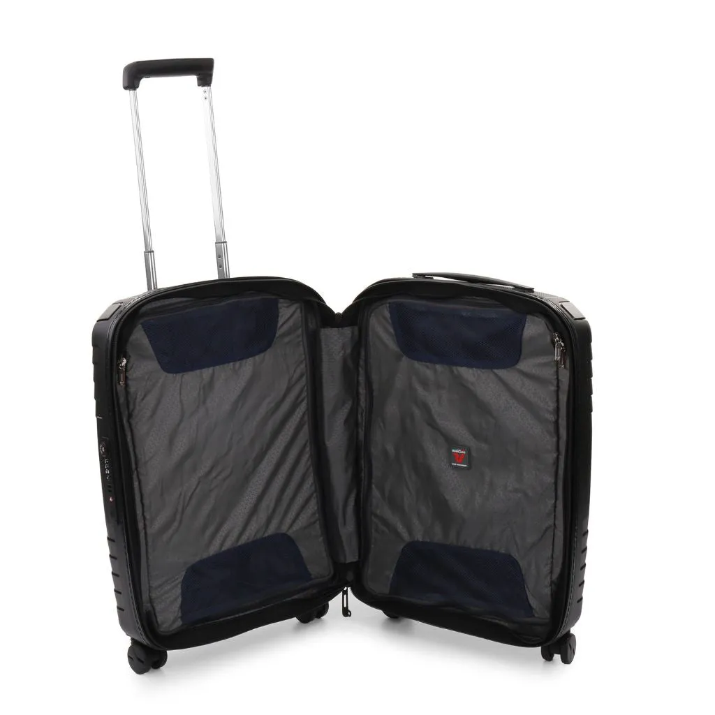 Roncato Ypsilon Hardsided Spinner Suitcase Duo Set - Black