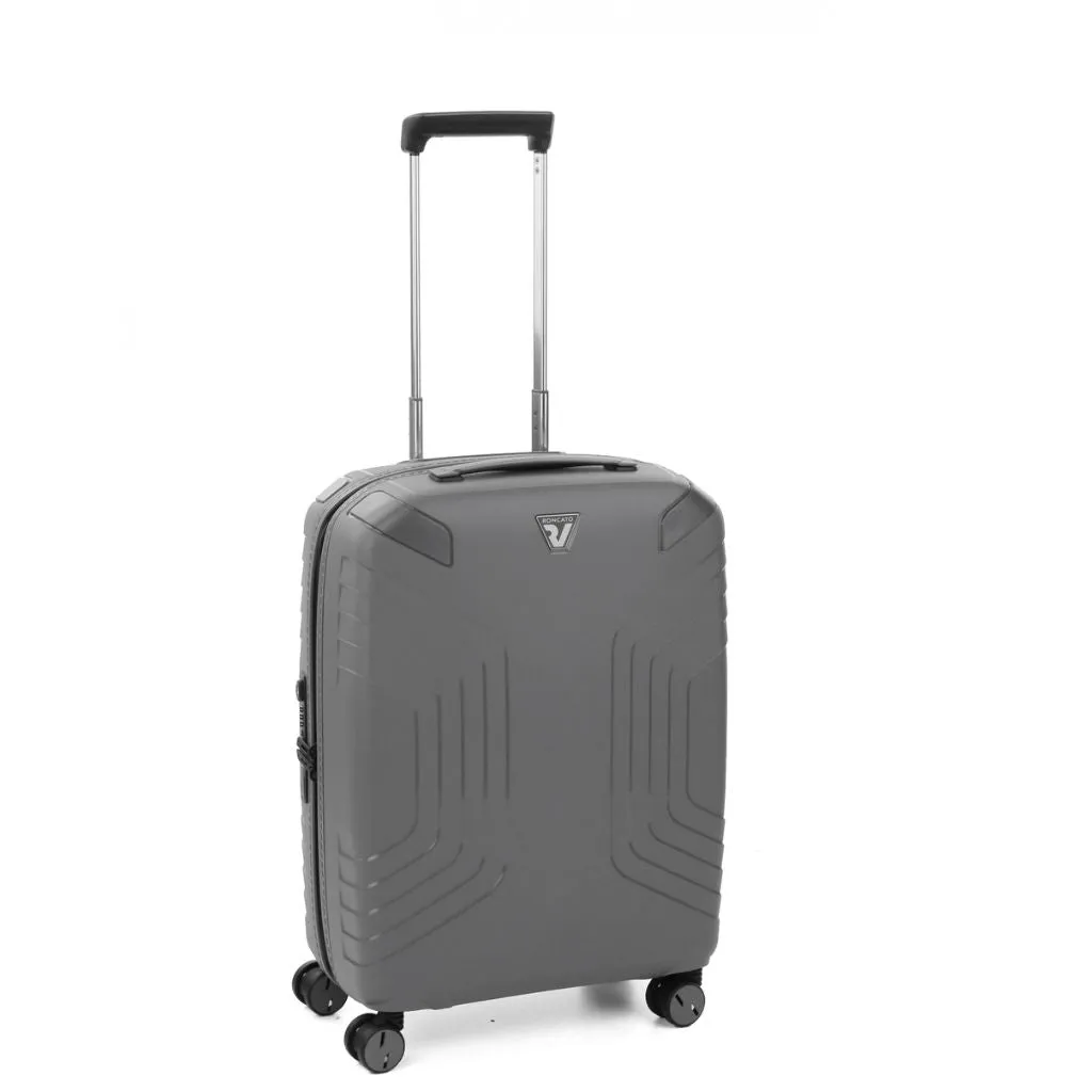 Roncato Ypsilon Hardsided Spinner Suitcase Duo Set - Grey