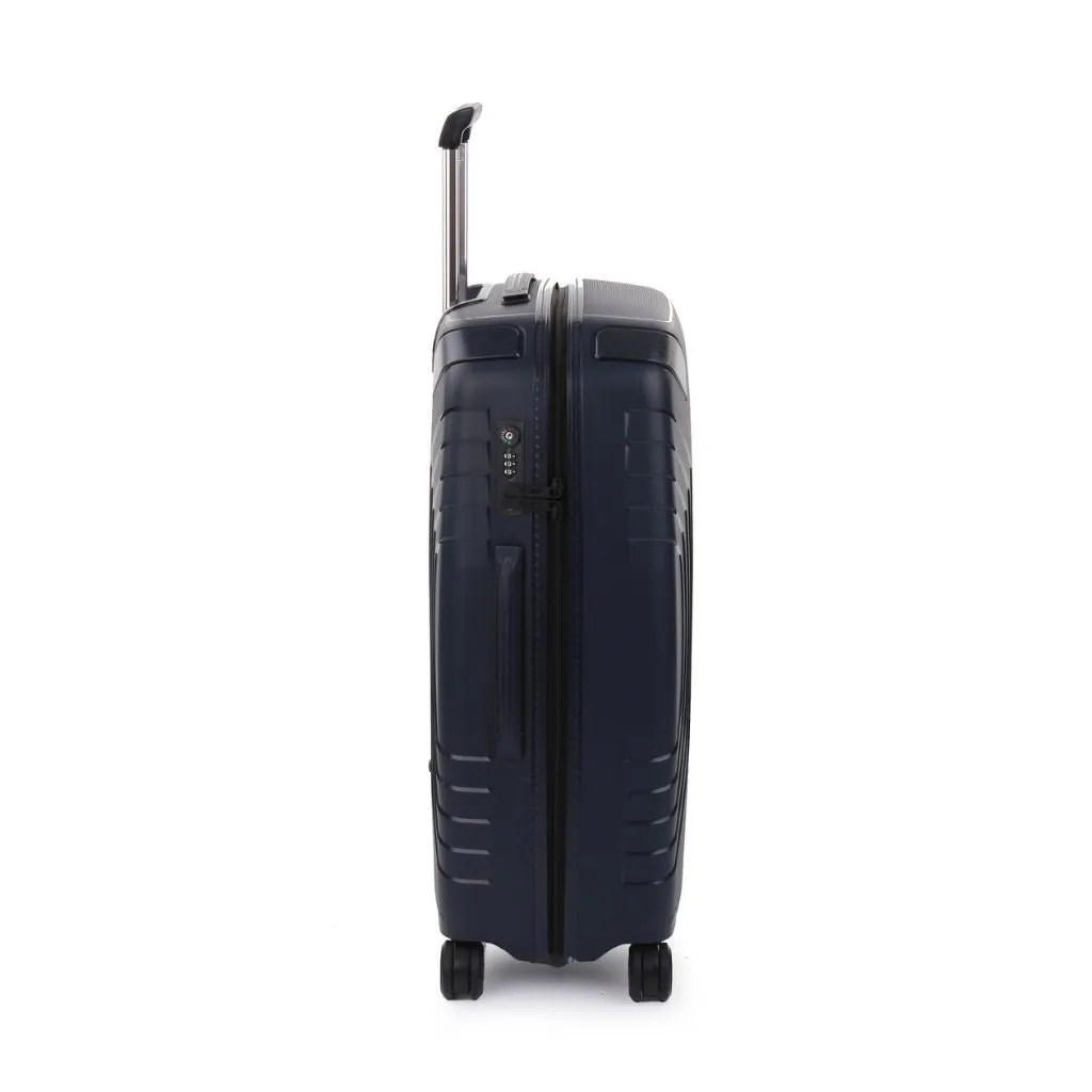 Roncato Ypsilon Large 78cm Hardsided Exp Spinner Suitcase Dark Blue