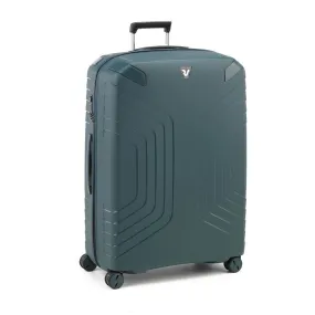 Roncato Ypsilon Large 78cm Hardsided Exp Spinner Suitcase Green