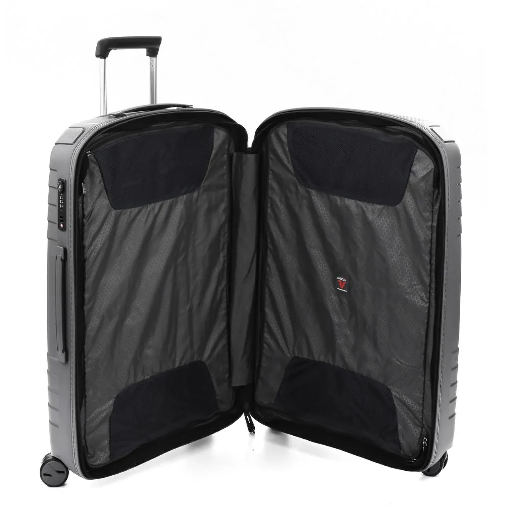 Roncato Ypsilon Large 78cm Hardsided Exp Spinner Suitcase Grey