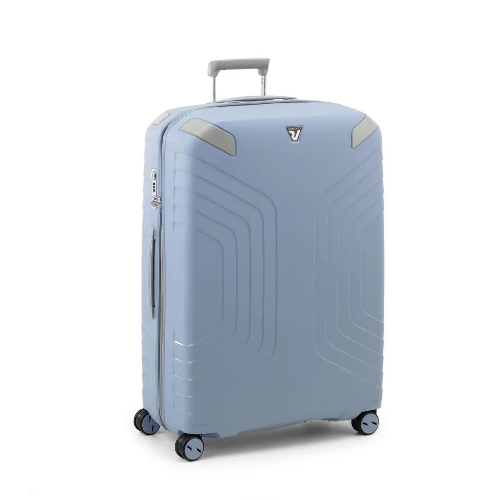 Roncato Ypsilon Large 78cm Hardsided Spinner Suitcase Pale Blue