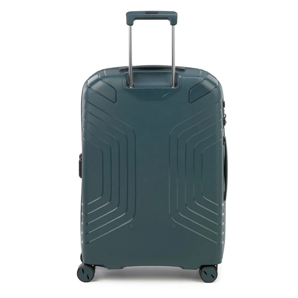 Roncato Ypsilon Medium 69cm Hardsided Exp Spinner Suitcase Green