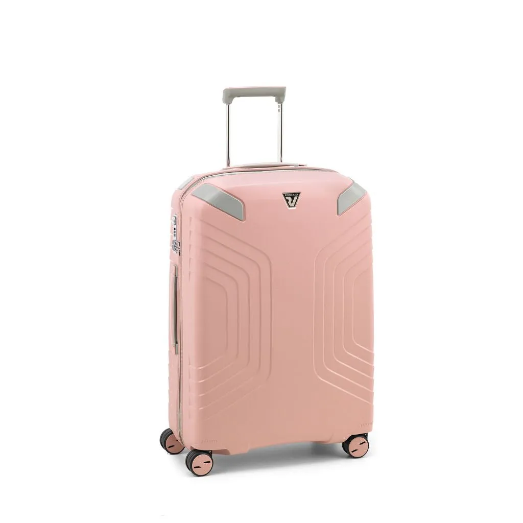 Roncato Ypsilon Medium 69cm Hardsided Spinner Suitcase Pale Pink