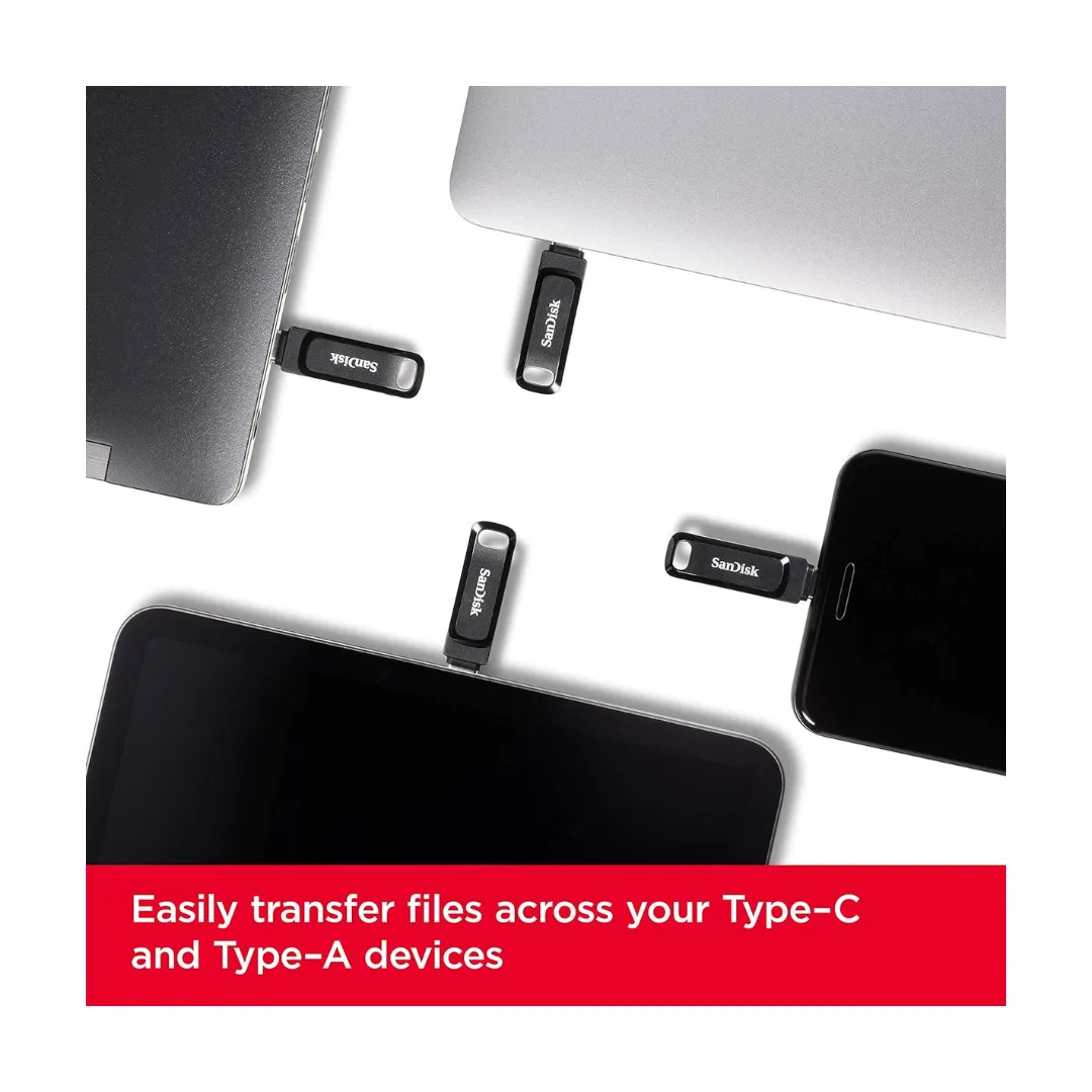 SanDisk Ultra Dual Drive Go 64GB Type-C OTG Pendrive