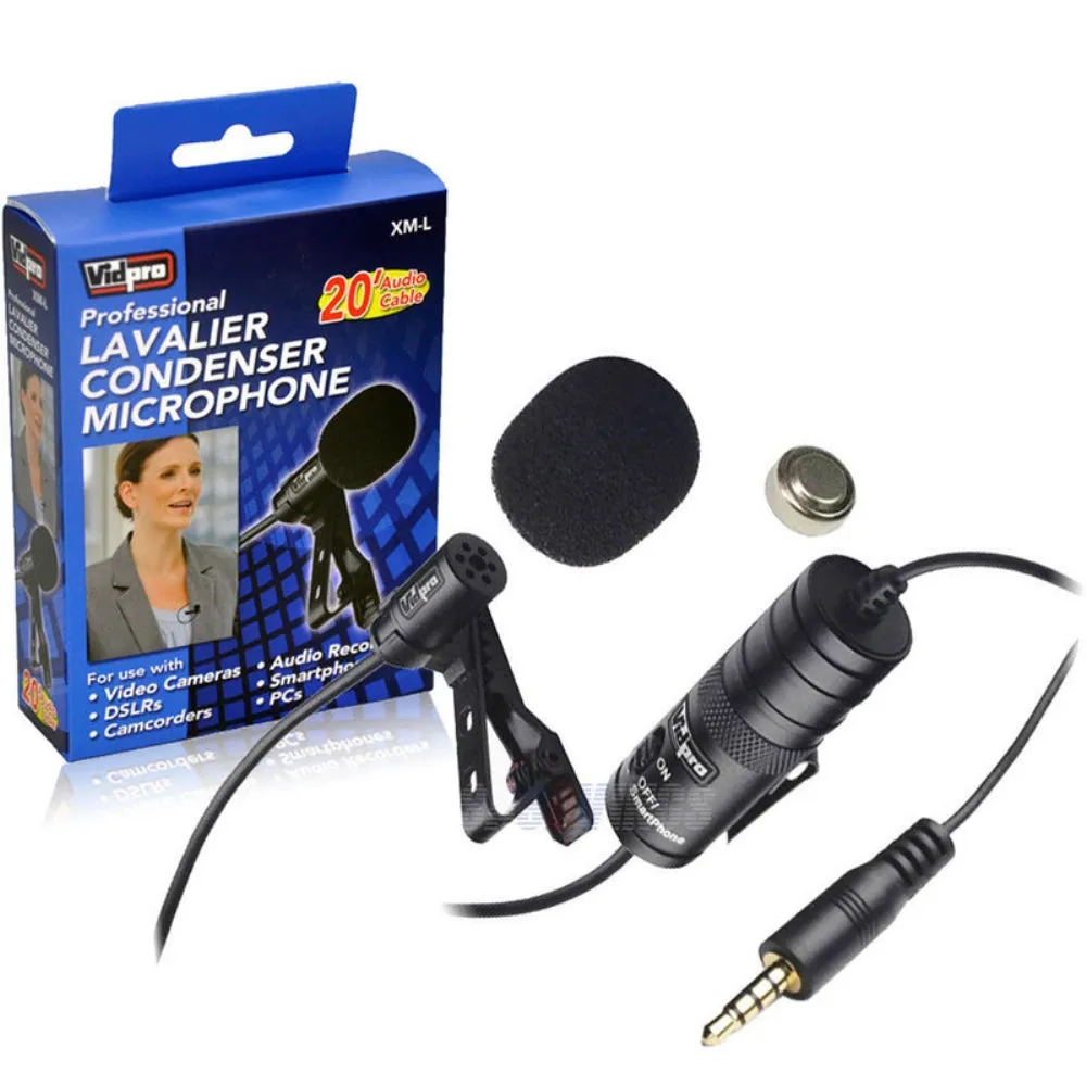 Sony PCM-A10 High-Resolution Audio Recorder Black   Professional Lavalier Condenser Microphone Kit