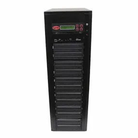 Systor Multi Media Center - Flash Memory Drive (USB/SD/CF/MS/MMC) to Disc Backup   1 to 11 SATA Blu-Ray Duplicator - BD-MBC-11