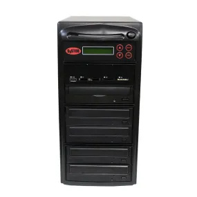 Systor Multi Media Center - Flash Memory Drive (USB/SD/CF/MS/MMC) to Disc Backup   1 to 4 SATA Blu-Ray Duplicator - BD-MBC-4