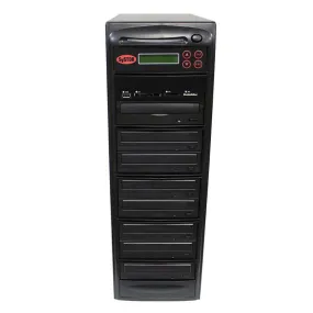 Systor Multi Media Center - Flash Memory Drive (USB/SD/CF/MS/MMC) to Disc Backup   1 to 7 SATA CD/DVD Duplicator - PMBC-7