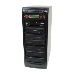 Systor Multi Media Center PLUS - Flash Memory Drive (USB/SD/CF/MS/MMC) to Disc Backup   1 to 5 SATA CD/DVD Duplicator - PMBC-P-05