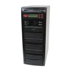 Systor Multi Media Center PLUS - Flash Memory Drive (USB/SD/CF/MS/MMC) to Disc Backup   1 to 6 SATA CD/DVD Duplicator - PMBC-P-06