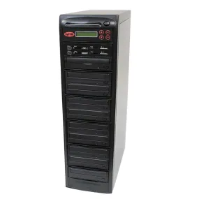 Systor Multi Media Center PLUS - Flash Memory Drive (USB/SD/CF/MS/MMC) to Disc Backup   1 to 9 SATA CD/DVD Duplicator - PMBC-P-09