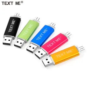 TEXT ME 64GB usb2.0 Pen Drive OTG USB Flash Drives 4GB 8GB 16GB 32GB pendrive USB stick