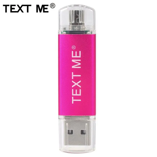 TEXT ME 64GB usb2.0 Pen Drive OTG USB Flash Drives 4GB 8GB 16GB 32GB pendrive USB stick