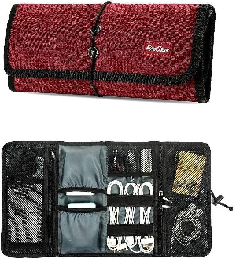 Travel Electronic Organizer Cord Pouch | ProCase