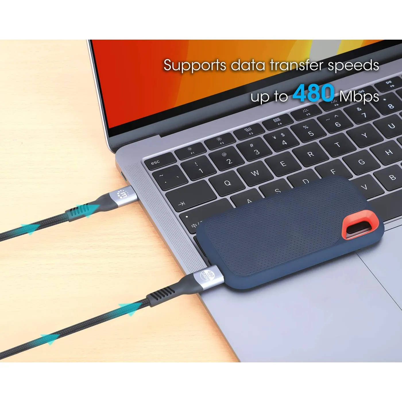 USB 2.0 Type-C EPR Charging Cable 240 W / PD 3.1